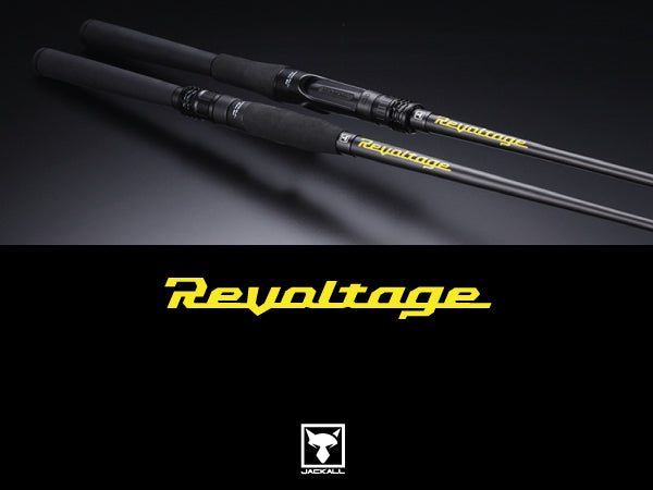 Canne Jackall Revoltage RV II-C64ML-ST, Baitcast, 6'4, ML, 95.8g, Pour Pêche En Eau Douce