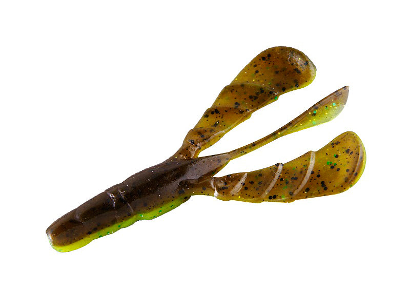 B-crawl Flapper 3.8” | Green Pumpkin/chart