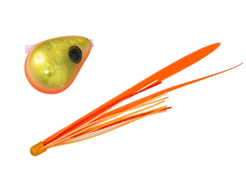 Bakuryu Pb Binbindama Slide | 100g Hot Orange/cola Orange Flake