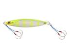 Bambluz Jig Slow | 100g Chartreuse Back Stripe