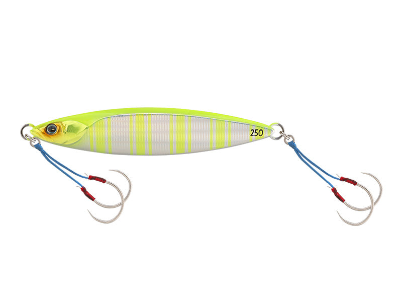 Bambluz Jig Slow | 180g Chartreuse Back Stripe