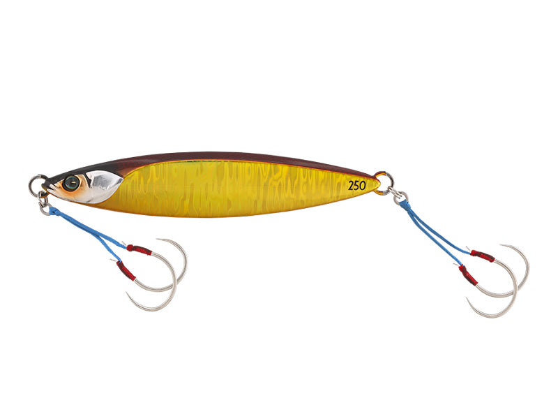 Bambluz Jig Slow | 200g Red & Gold/magma Wave Hl