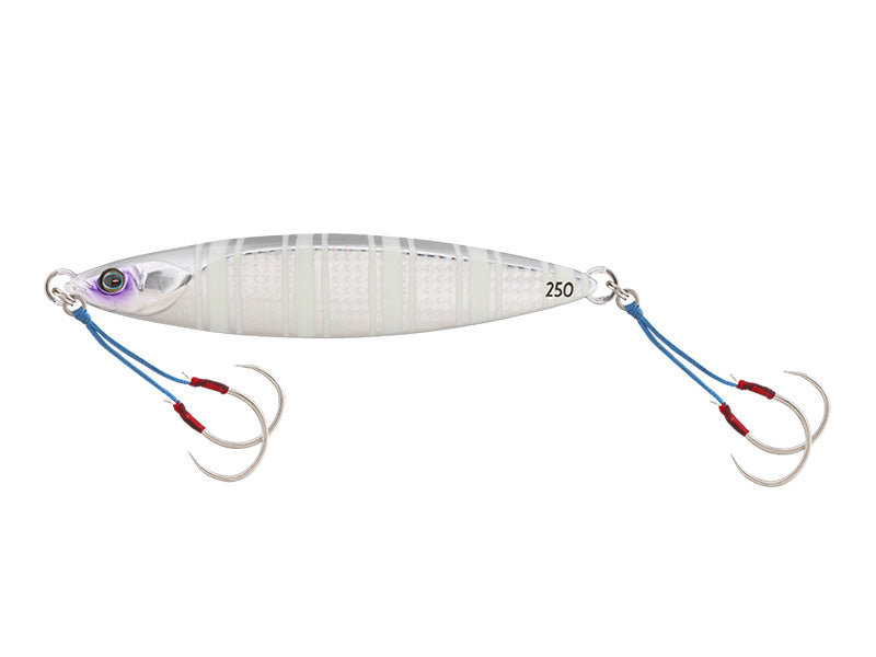 Bambluz Jig Slow | 250g Silver Glow Stripe