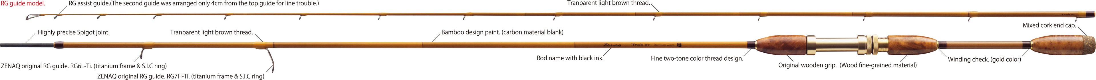 Bamboo Work | Trad 87 (rg Model)