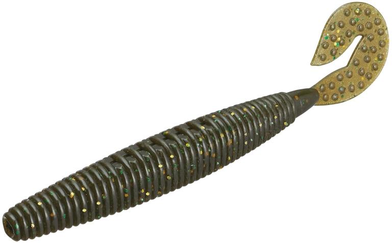 Bassenemy | 3.5” #63 Green Pumpkin Gr/gd