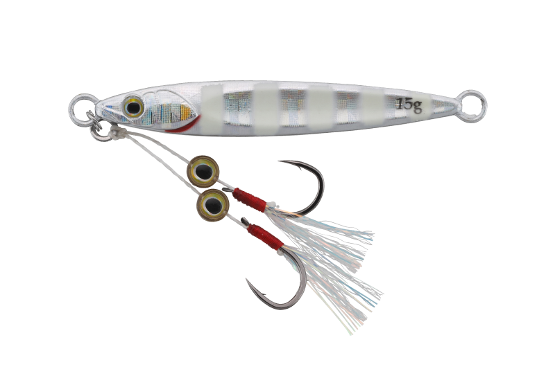 Big Backer Fit Jig | 7g Glow Stripe/border Hl