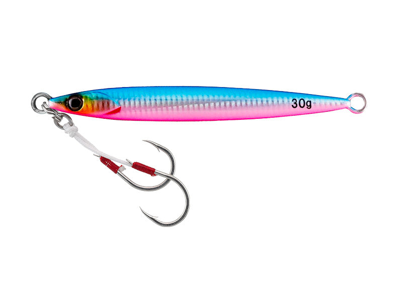 Big Backer Jig/slide Stick | 30g Blue Pink/border Hl