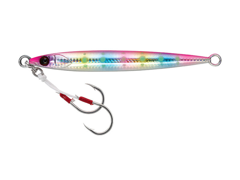 Big Backer Jig/slide Stick | 40g Pink Candy/glow Dot
