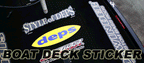 Boat Deck Sticker Style Of Deps