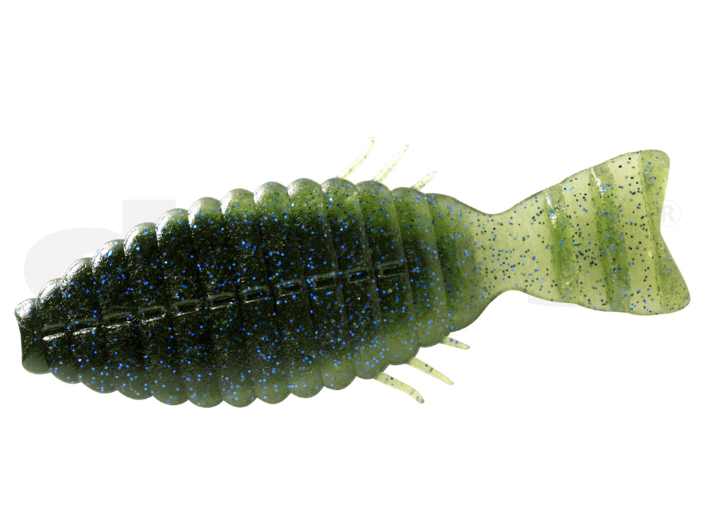 Bull Flat | 3" Non Salt #124 Watermelon Light Watermelon /blue Flake