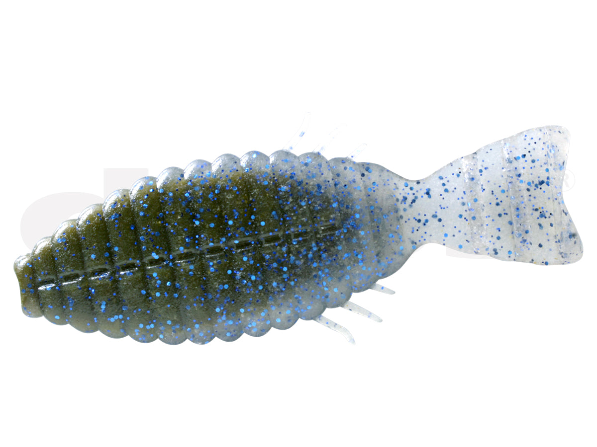 Bull Flat | 4.8" Non Salt #123 Greenpumpkin Blue Flake