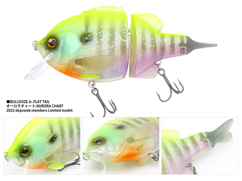 Bulldoze Jr. Flat Tail | Aurora Chart