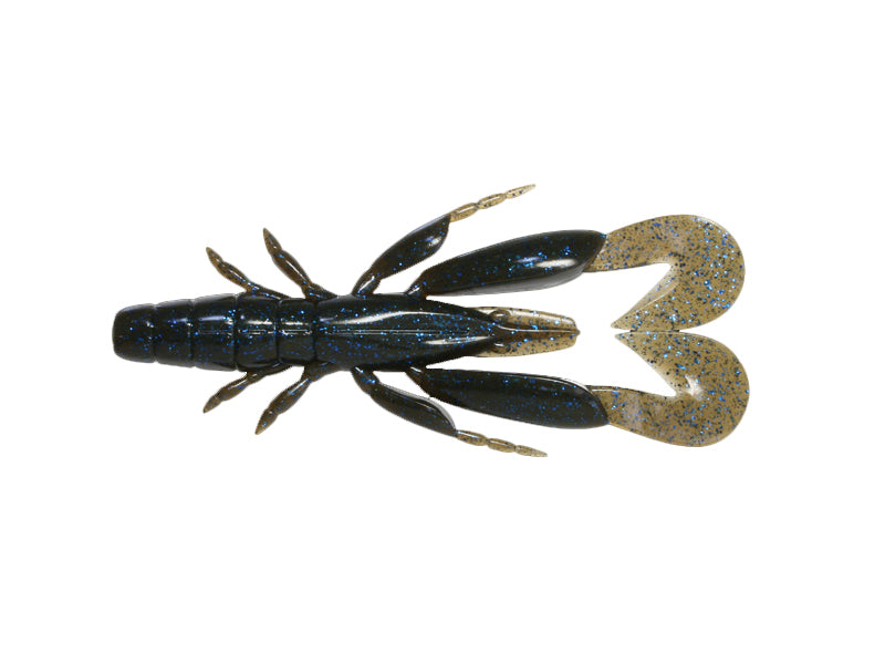 Chunk Craw | 2.8” Dark Amber Blue Flake