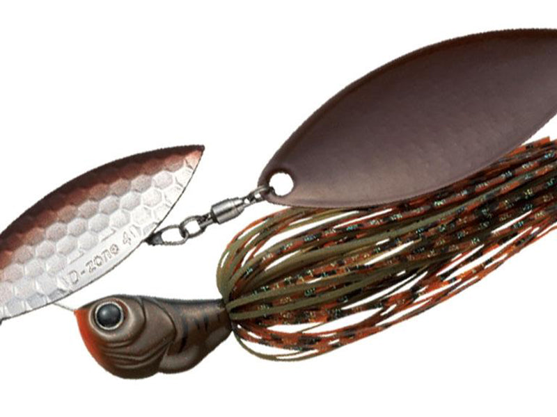 D Zone Dw | 3/4 #28 Olive Craw(f/r:front Brown  Silver Reverse Brown )