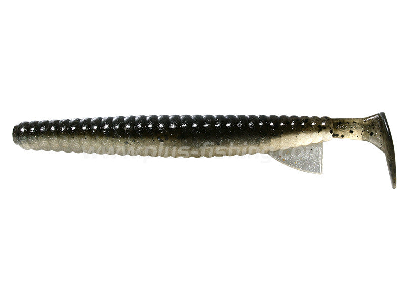 Deathadder Shad | 4'' #103 Smoke Pepper&clear