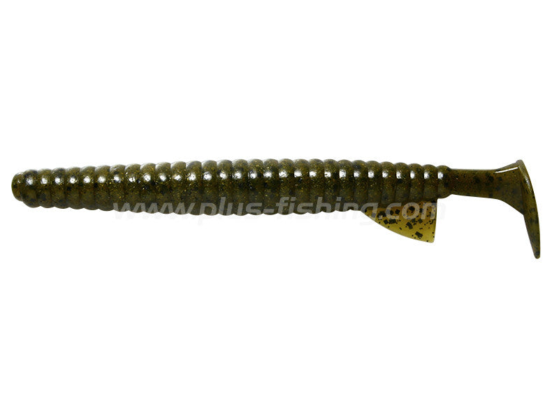 Deathadder Shad | 5'' #12 Green Pumpkin