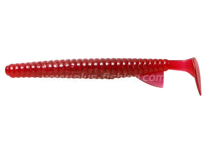 Deathadder Shad | 5'' #17 Clear Red