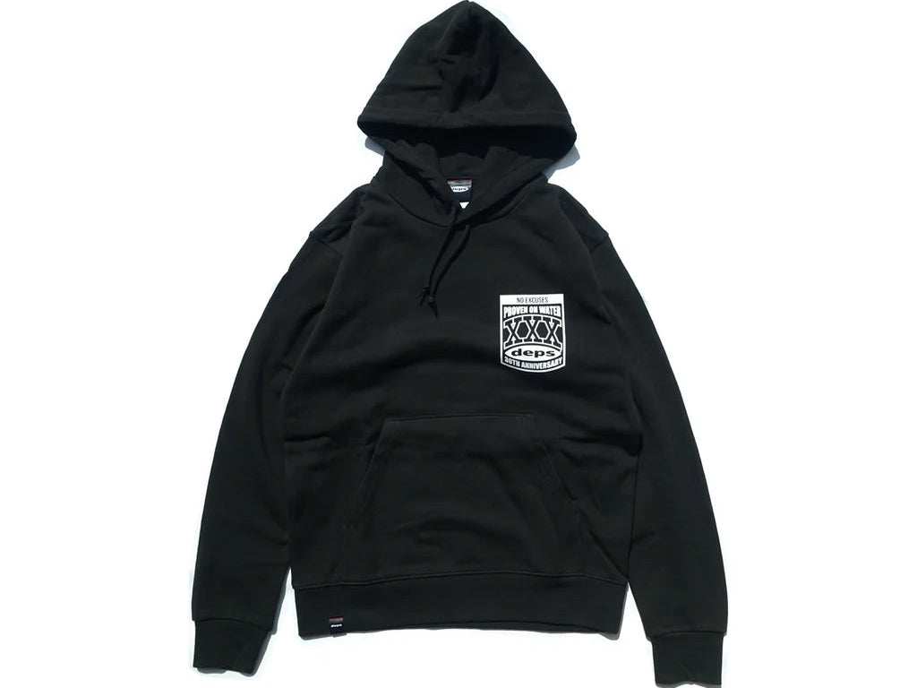 Deps 30th Anniv. Hoodie | Black L
