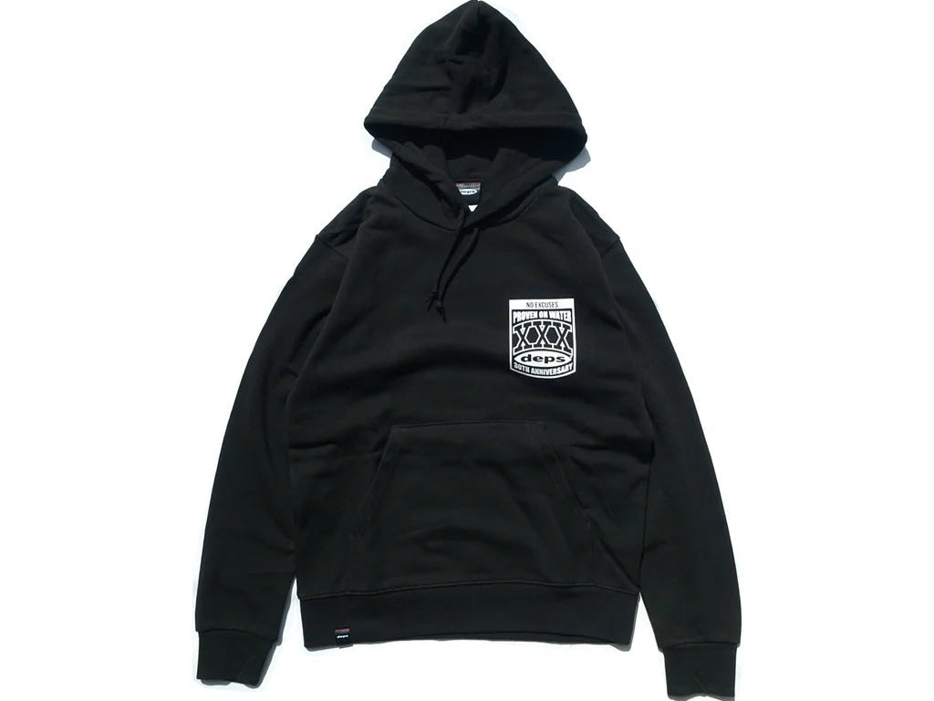Deps 30th Anniv. Hoodie | Black Xl
