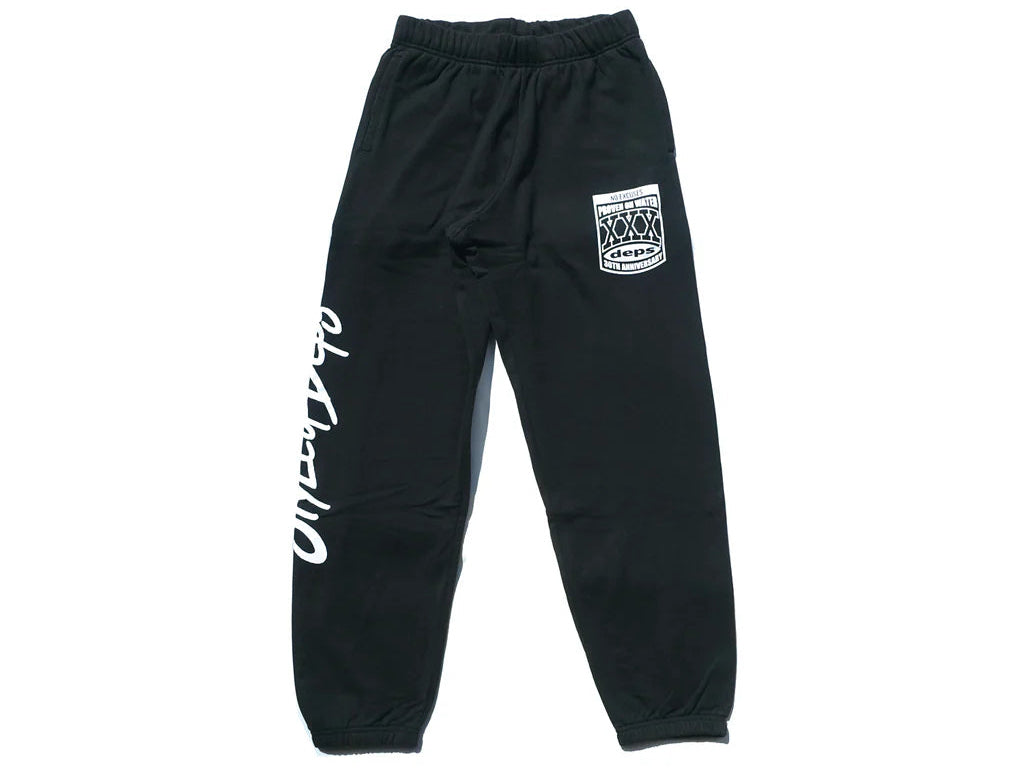 Deps 30th Anniv. Sweat Pants | Black L