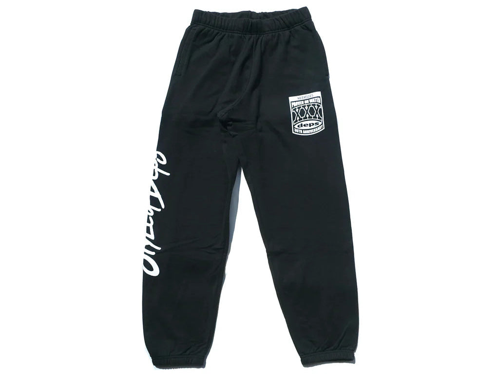 Deps 30th Anniv. Sweat Pants | Black Xxl