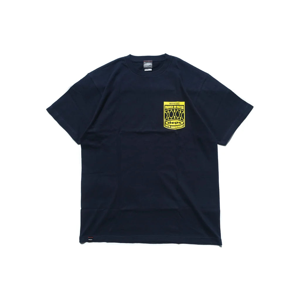 Deps 30th Anniv. Tee | Navy Xl