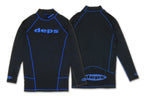 Deps Rash Guard | Black&blue M
