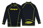 Deps Rash Guard | Black&yellow M