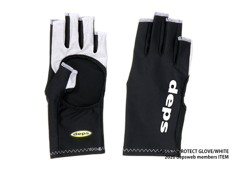 Deps Sun Protect Glove | Black&white S/m