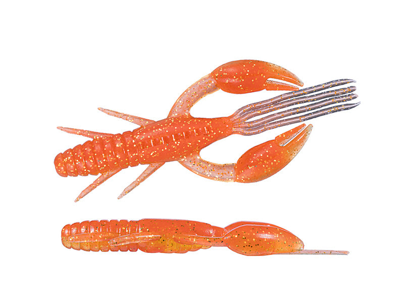 Dolive Craw | 2" Salt Water Tw201-orange Gold Rush