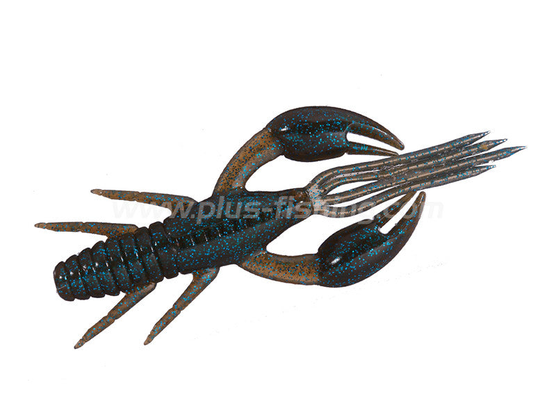 Dolive Craw | 4" W002-cinnamon Blue Flake