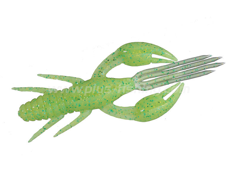 Dolive Craw | 4" W007-lime Chartreuse