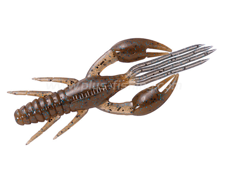 Dolive Craw | 4" W027-dark Cinnamon Blue&pepper
