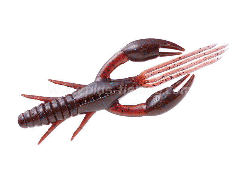 Dolive Craw | 4" W034- Scuppernong Blue Flake