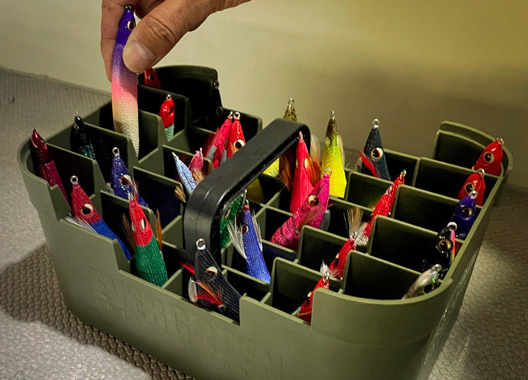 E.g. Stand Lure Stocker Moss Green