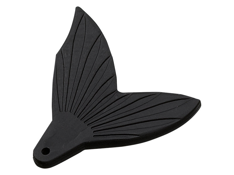 Es Flat Spare Live Fish Tail |  Black
