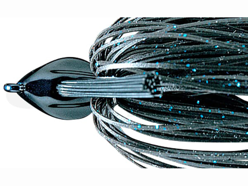 Flat Back | 3/4oz #28 Black/blue Flake