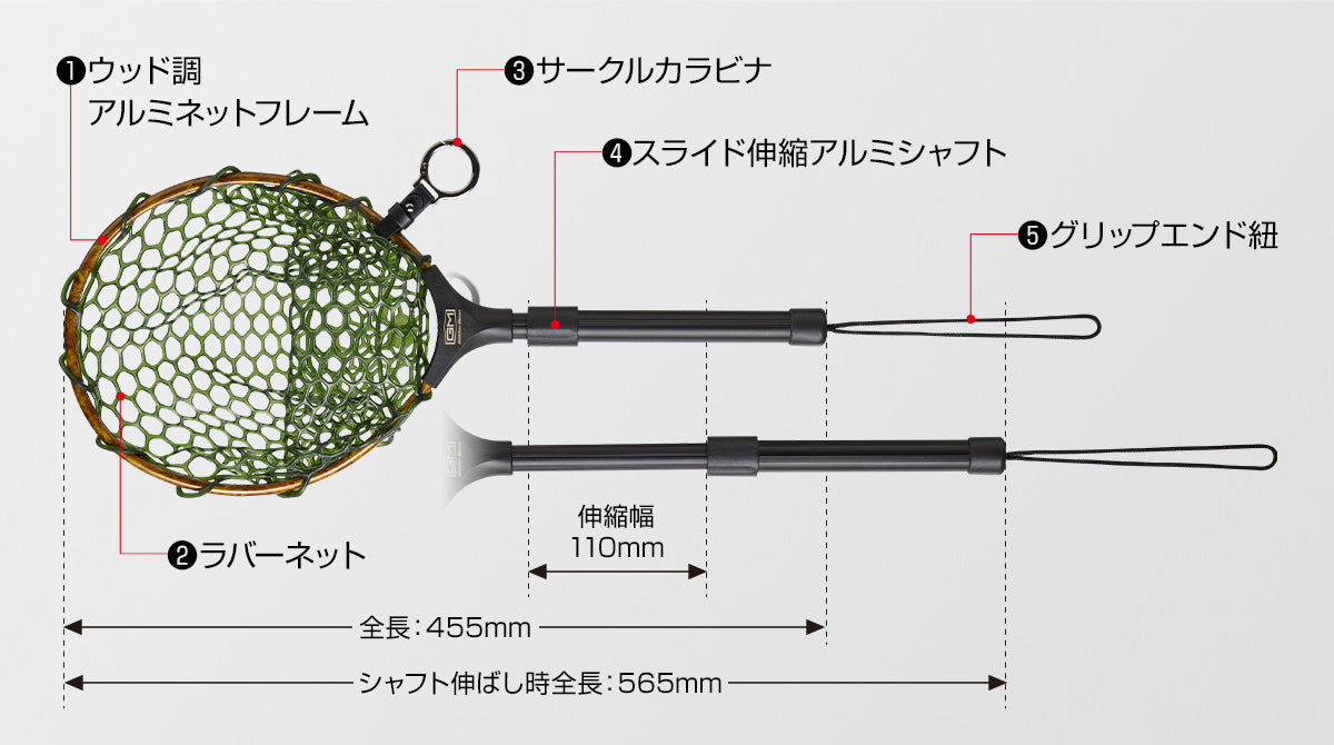 Gm Light River Fry Net Immagine principale del prodotto