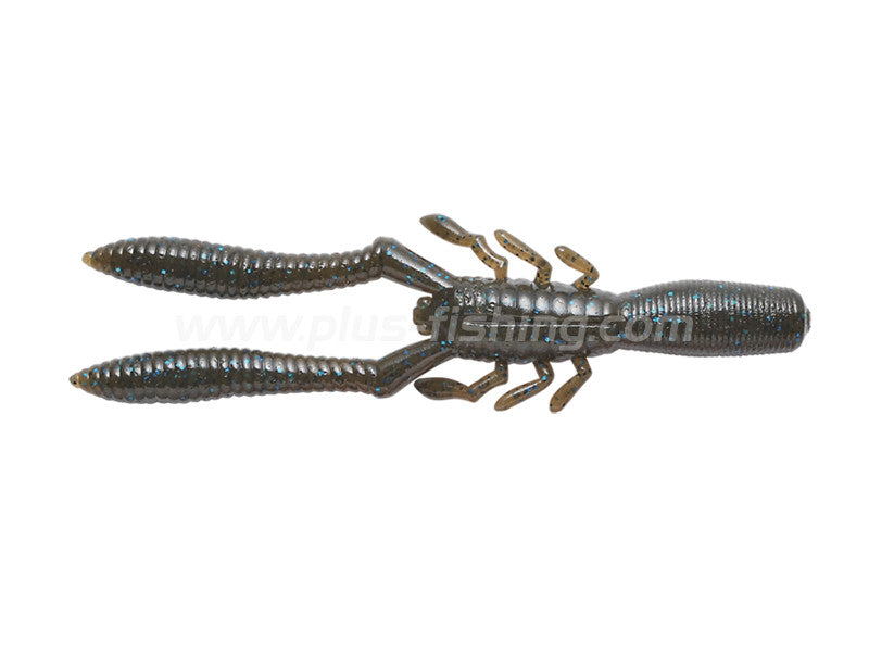 Honjikomi Bottle Shrimp | 2.4" Greenpumpkin Blue