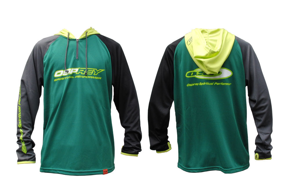 Hooded Long Sleeve T-shirts Model4 | Green Xl