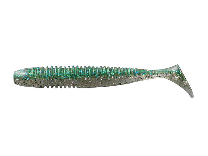 Hp Shadtail | 3.6" Tw172-green Iwashi
