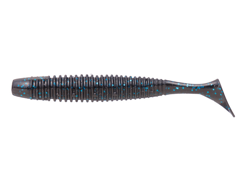 Hp Shadtail | 3.6" W006-black Blue Flake