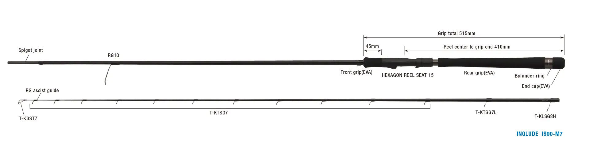 Zenaq Inqlude - Fishing Rods, Saltwater Rods