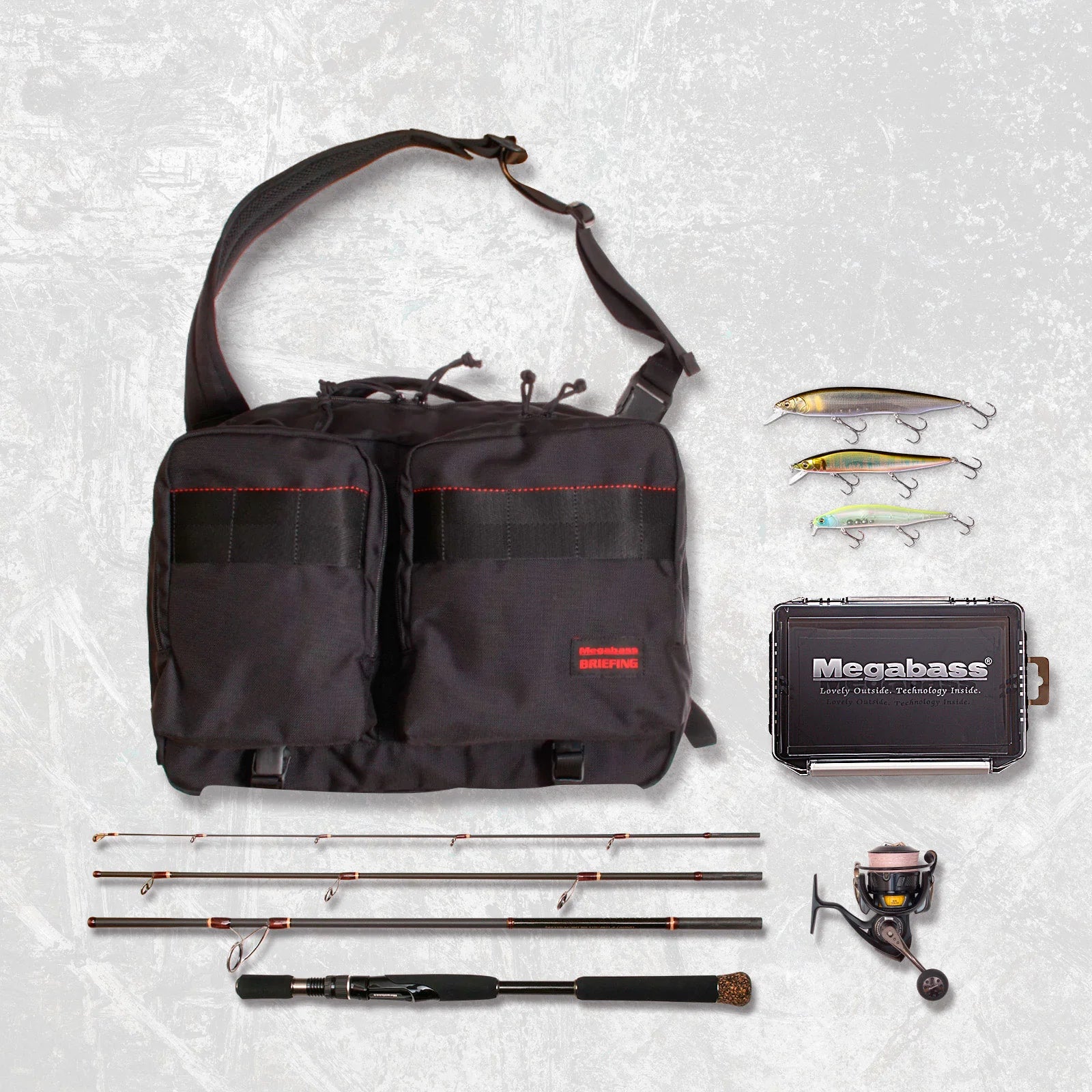 Megabass X Briefing Bag Angler Sling