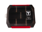Jackall Double Open Tackle Box | M Clear Black(smoke) 2300d