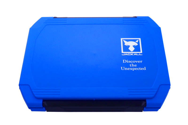 Jackall Double Open Tackle Box | S Blue 1500d