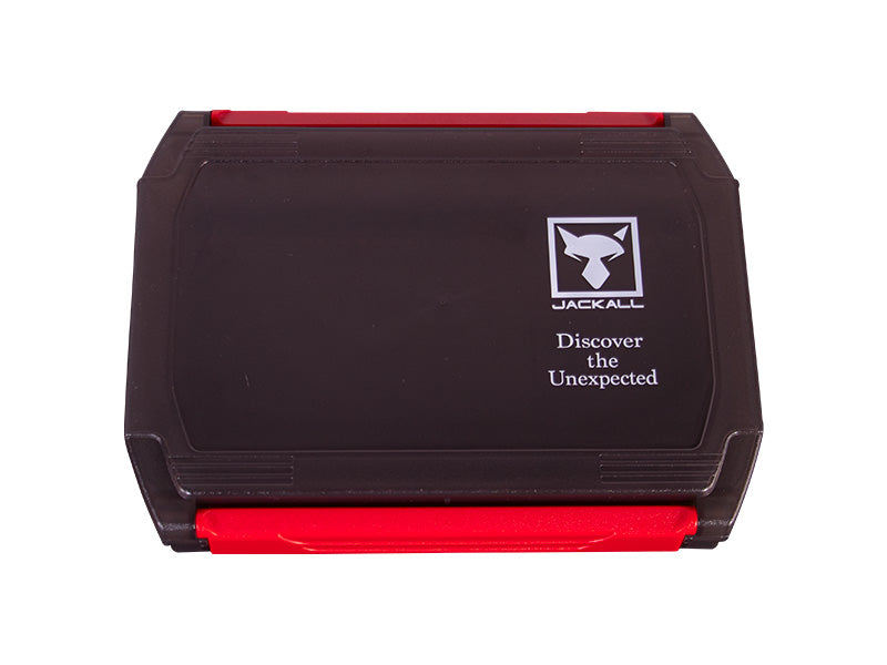 Jackall Double Open Tackle Box | S Clear Black(smoke) 1500d