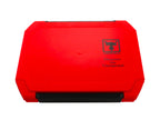 Jackall Double Open Tackle Box | S Clear Red 1500d