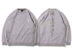 Jackall Side Ribbed Crewneck Sweat | Grey Xxl