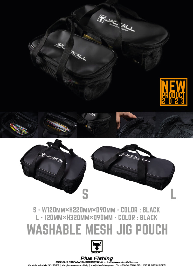 Jackall Washable Mesh Jig Pouch